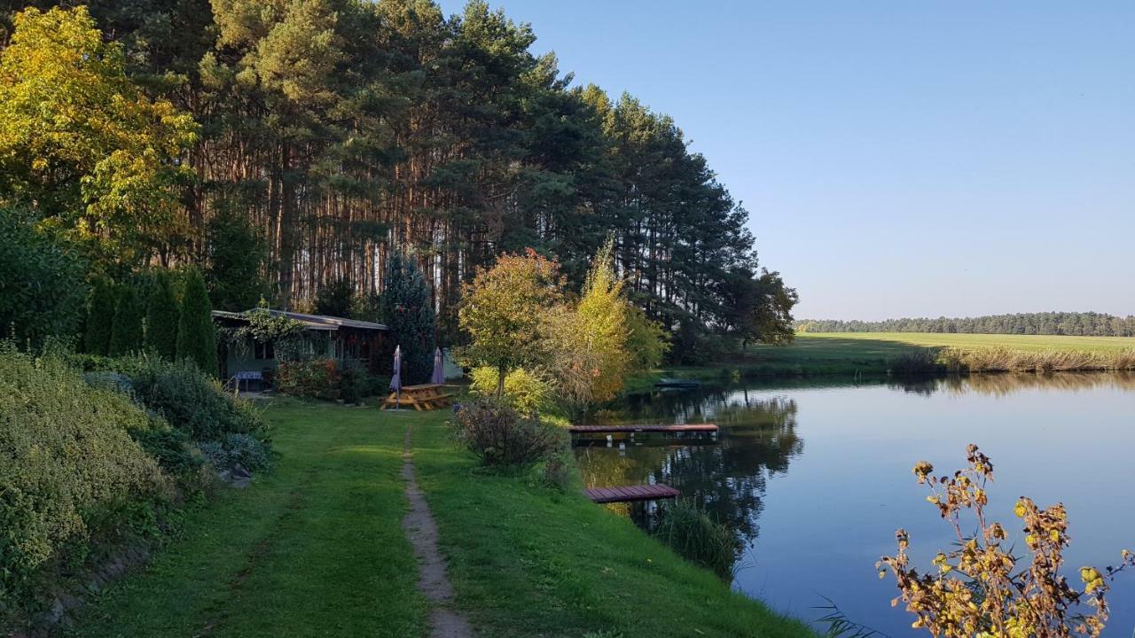 Stawy U Sikory - Dom Rybak - Agroturystyka I Lowisko Nowa Wies  Exteriör bild
